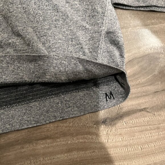 Lululemon Time To Get Dirty Get Outside Get Sweaty Men Long Sleeve Henley Shirt - Picture 6 of 8